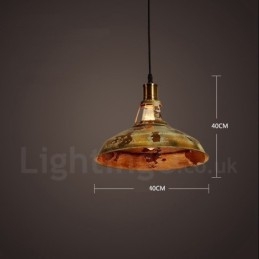 1 Light Rustic Lodge Retro Vintage Pendel Light Loft