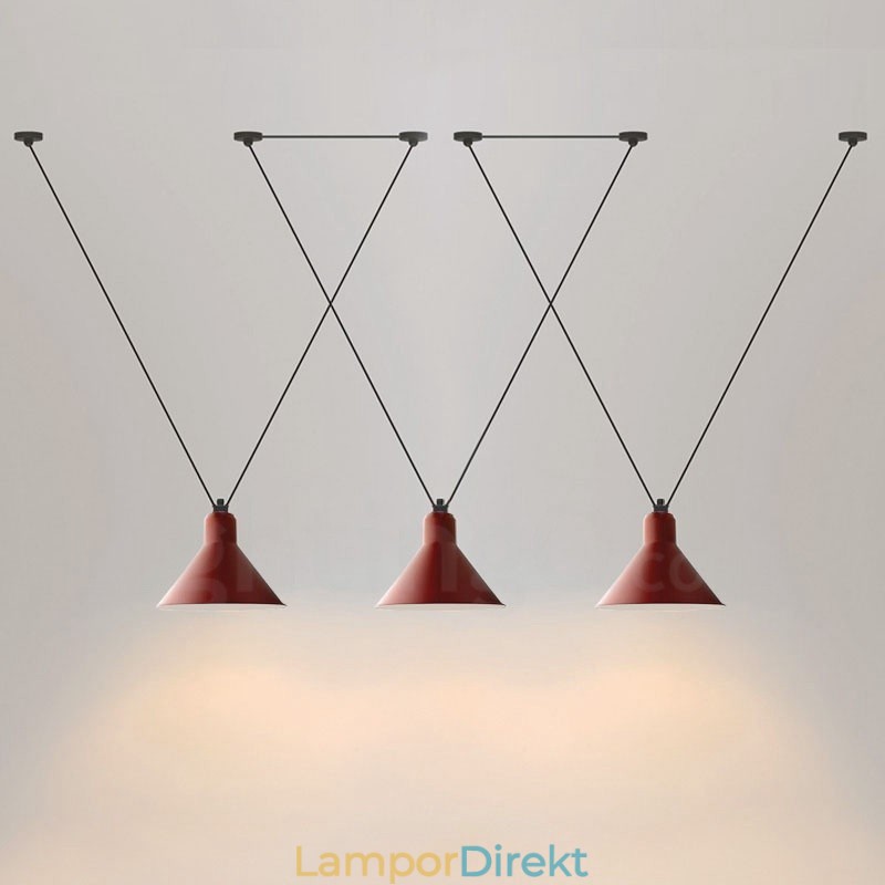 3 Light Modern Contemporary Pendel Light Taklampa