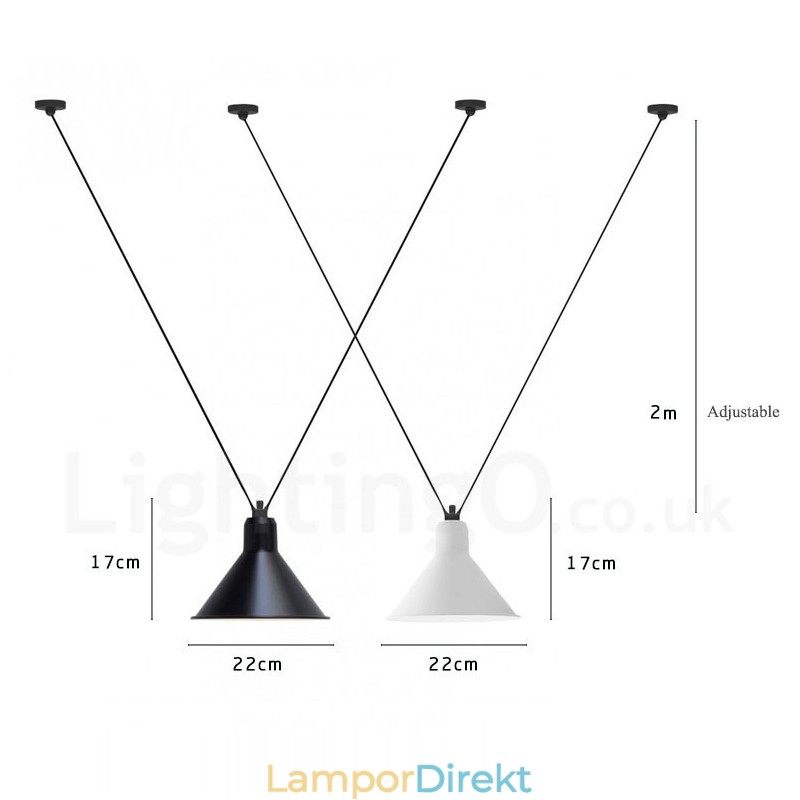 3 Light Modern Contemporary Pendel Light Taklampa