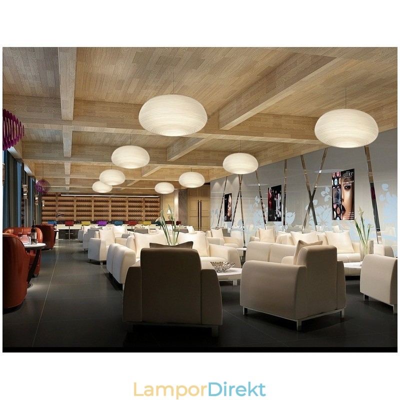 1 Ljus Modern Contemporary Pendellampa Taklampa Med Glasskärm