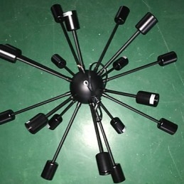 Nordamerikansk Stil Minimalistisk Radial 18 Ljus Ljuskrona