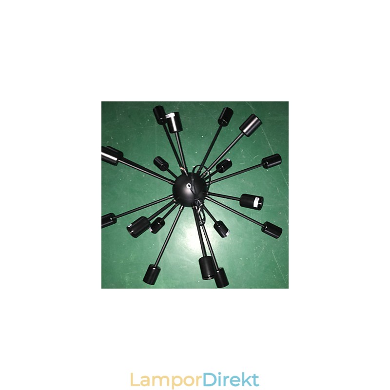 Nordamerikansk Stil Minimalistisk Radial 18 Ljus Ljuskrona