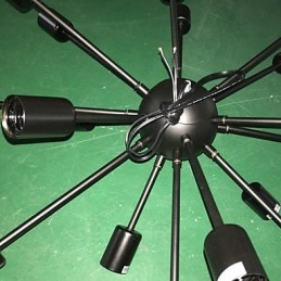 Nordamerikansk Stil Minimalistisk Radial 18 Ljus Ljuskrona