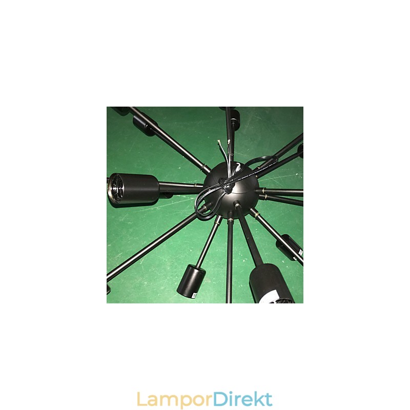 Nordamerikansk Stil Minimalistisk Radial 18 Ljus Ljuskrona