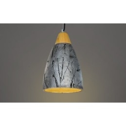 1 Light Cement Modern Contemporary Pendel Light Taklampa