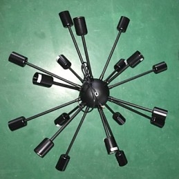 Nordamerikansk Stil Minimalistisk Radial 18 Ljus Ljuskrona