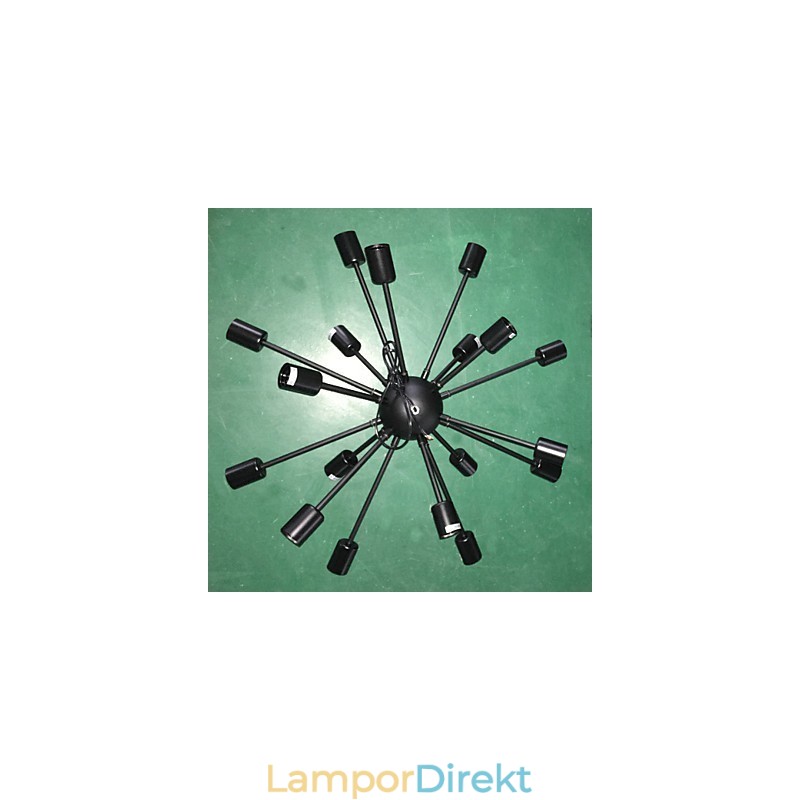 Nordamerikansk Stil Minimalistisk Radial 18 Ljus Ljuskrona