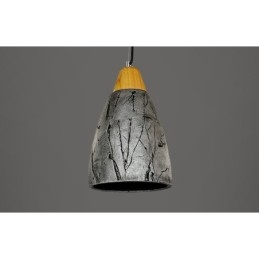 1 Light Cement Modern Contemporary Pendel Light Taklampa