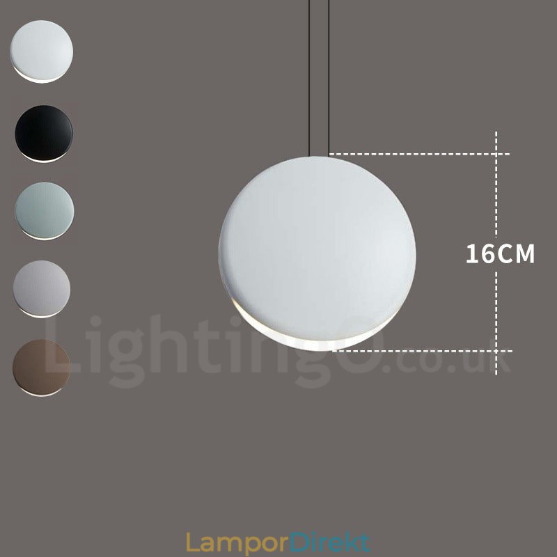 1 Light Cement Modern Contemporary Pendel Light Taklampa