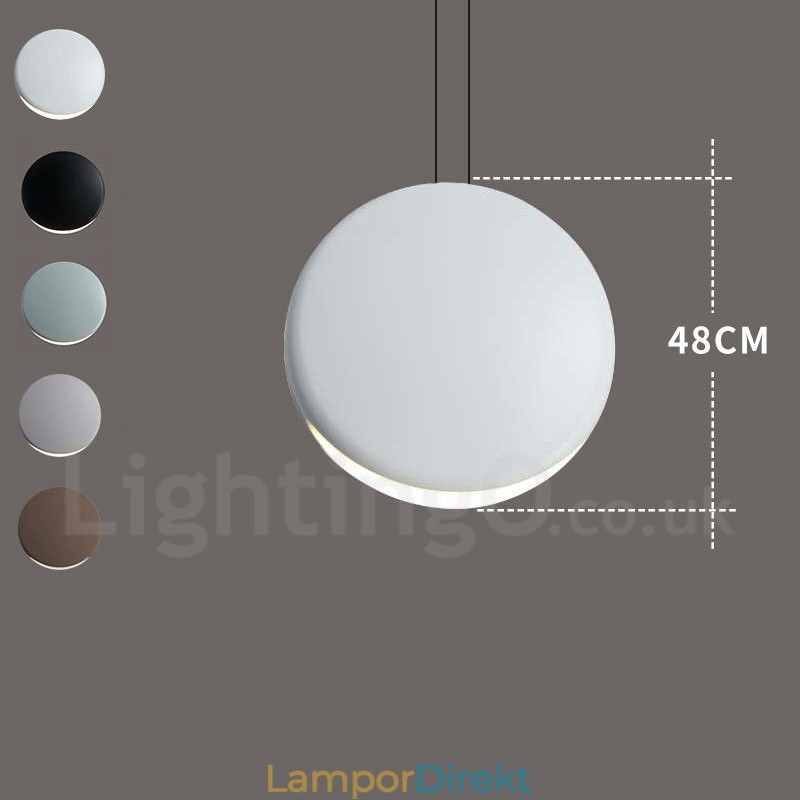 1 Light Cement Modern Contemporary Pendel Light Taklampa