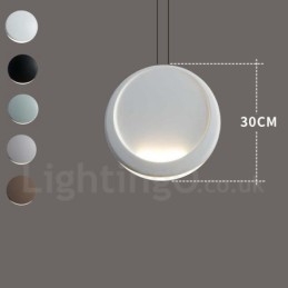 1 Light Cement Modern Contemporary Pendel Light Taklampa