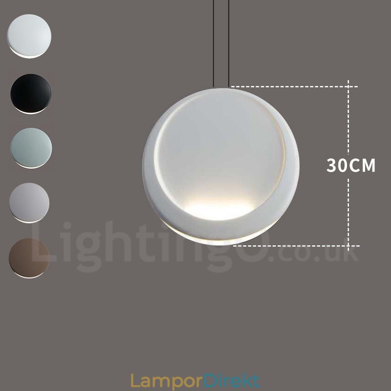 1 Light Cement Modern Contemporary Pendel Light Taklampa