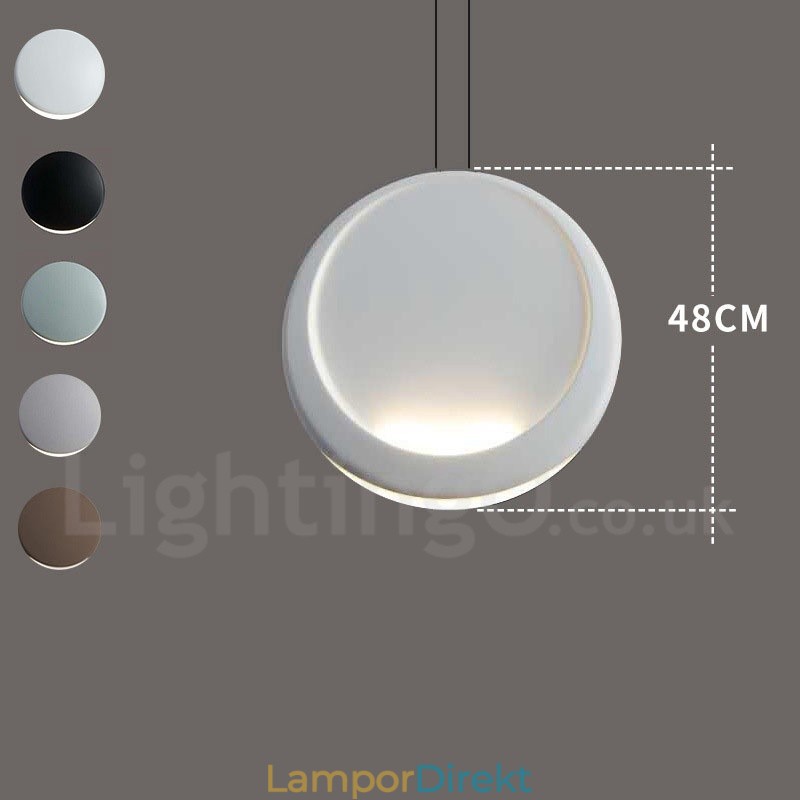 1 Light Cement Modern Contemporary Pendel Light Taklampa