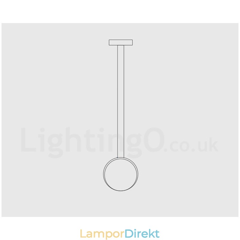 1 Light Cement Modern Contemporary Pendel Light Taklampa