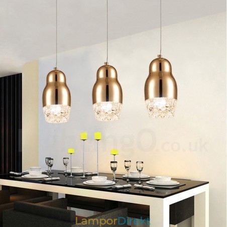 Modern Contemporary 1 Ljus Aluminiumlegering Taklampa Med Akrylskärm Modern Contemporary 1 Ljus Aluminiumlegering Taklampa Med Akrylskärm