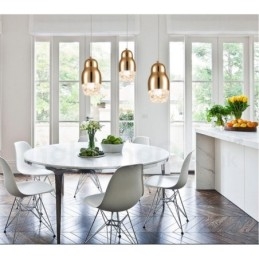 Modern Contemporary 1 Ljus Aluminiumlegering Taklampa Med Akrylskärm
