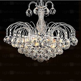 Pendel Lyx Modern Crystal Living 3 Lights Ljuskrona