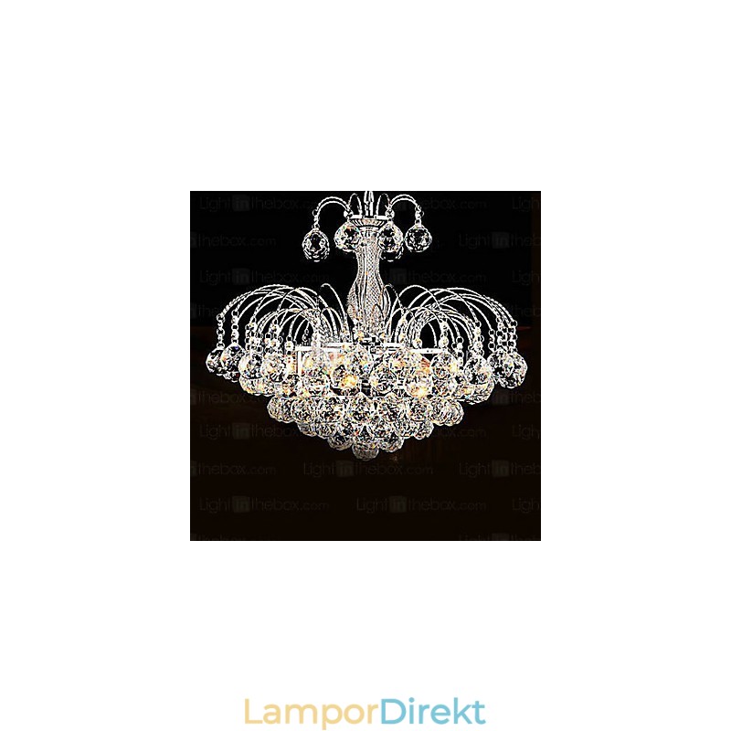 Pendel Lyx Modern Crystal Living 3 Lights Ljuskrona