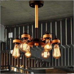 Studiolampor Och Lyktor American Retro Ceiling 6
