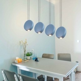 Modern Contemporary 1 Ljus Aluminiumlegering Taklampa Med Aluminiumlegering Skärm