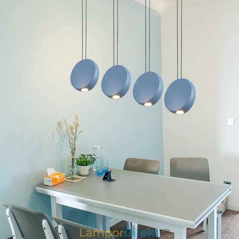 Modern Contemporary 1 Ljus Aluminiumlegering Taklampa Med Aluminiumlegering Skärm
