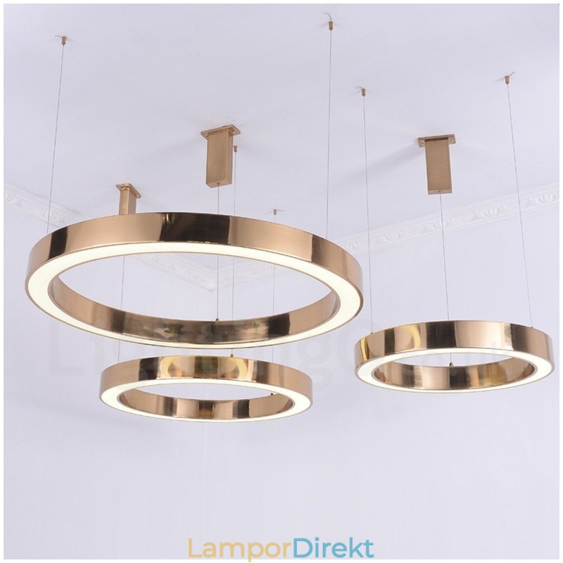 Modern Contemporary 1 Light Steel Pendellampa Med Akrylskärm