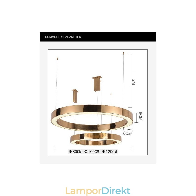 Modern Contemporary 1 Light Steel Pendellampa Med Akrylskärm