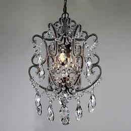 Modern Ljuskrona Design Vintage Ljuskrona Loft Kristall Ljusarmatur Luster Hängande Lampa