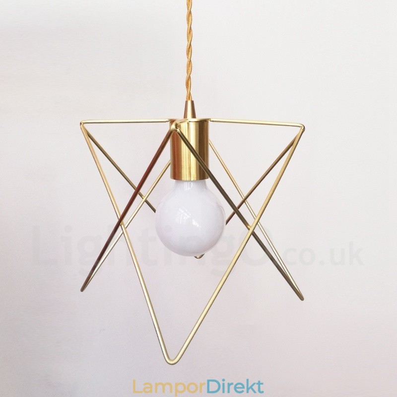 Modern Contemporary 1 Light Steel Pendellampa Med Skärm