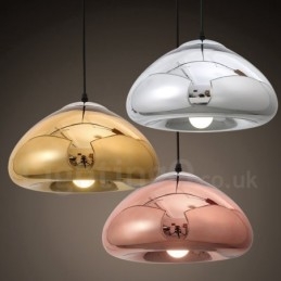 Modern Contemporary 1 Light Glas Pendellampa Med Glasskärm