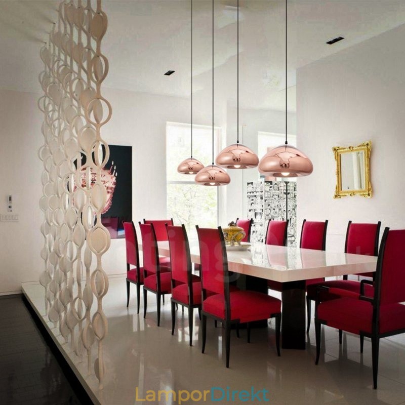 Modern Contemporary 1 Light Glas Pendellampa Med Glasskärm