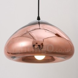 Modern Contemporary 1 Light Glas Pendellampa Med Glasskärm