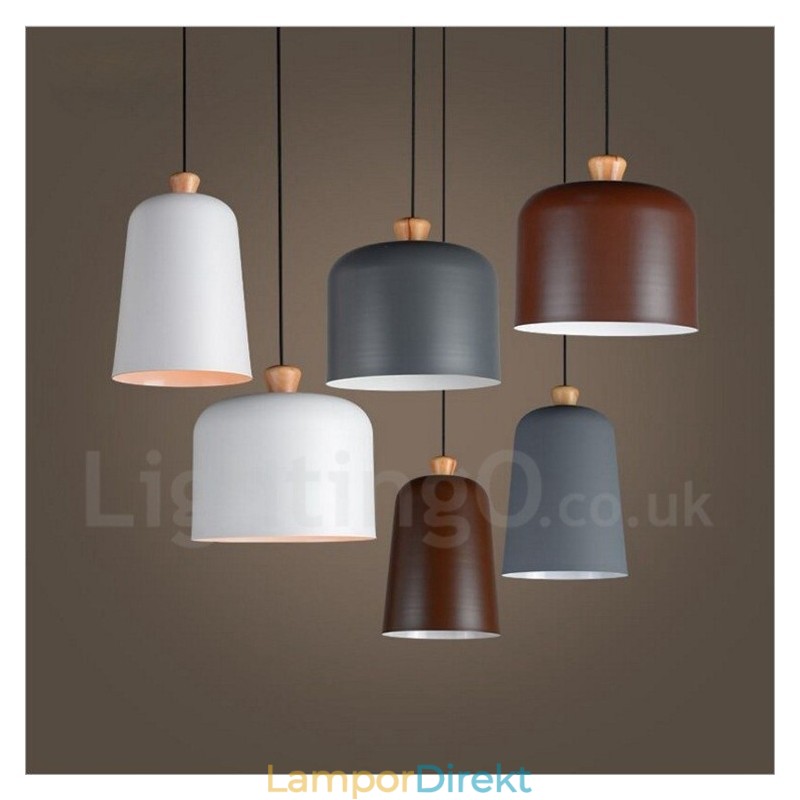 Modern Contemporary 1 Ljus Aluminiumlegering Taklampa Med Aluminiumlegering Skärm