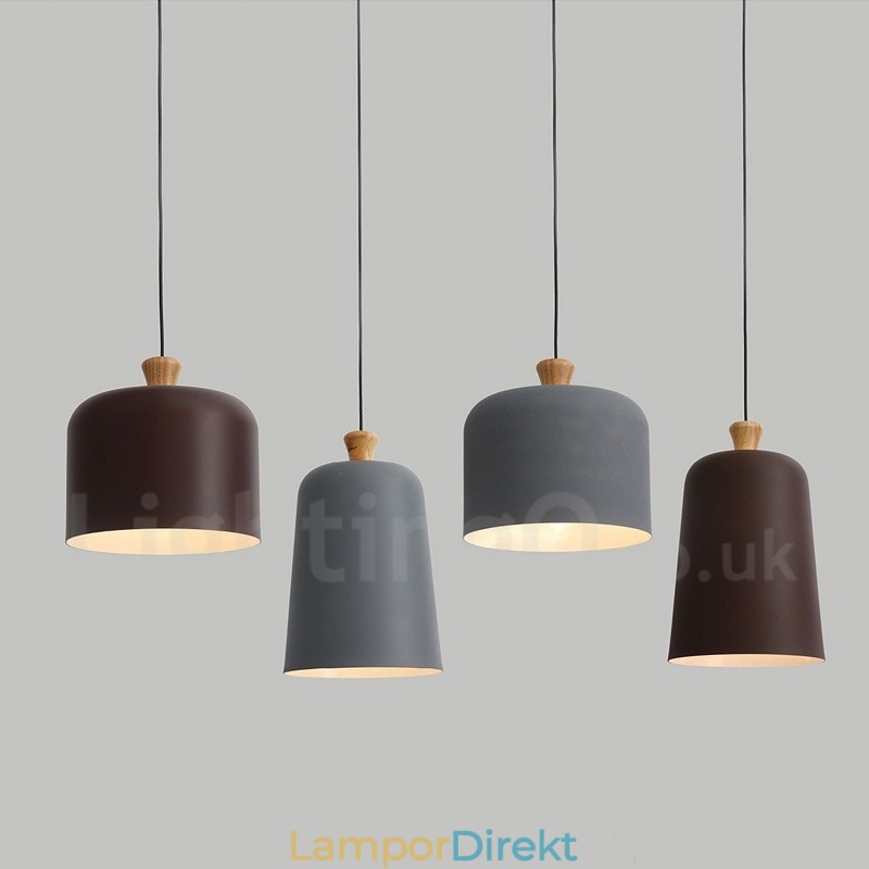 Modern Contemporary 1 Ljus Aluminiumlegering Taklampa Med Aluminiumlegering Skärm