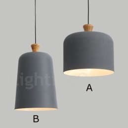 Modern Contemporary 1 Ljus Aluminiumlegering Taklampa Med Aluminiumlegering Skärm
