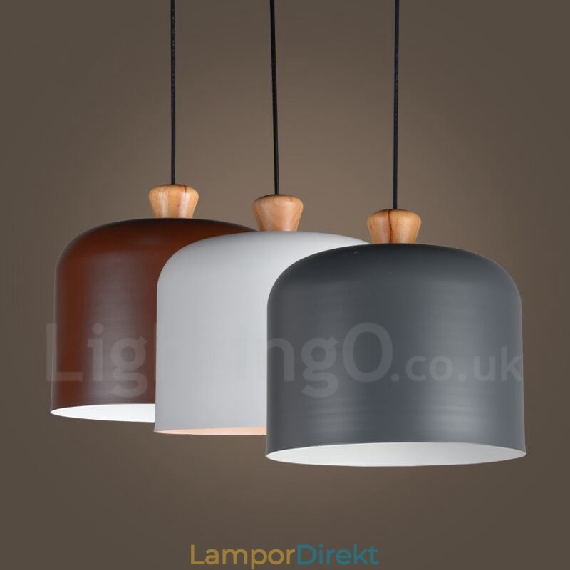 Modern Contemporary 1 Ljus Aluminiumlegering Taklampa Med Aluminiumlegering Skärm