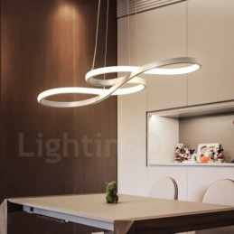 Modern Och Modern Ljus Taklampa I Aluminiumlegering Med Akrylskärm