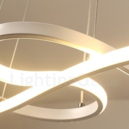 Modern Och Modern Ljus Taklampa I Aluminiumlegering Med Akrylskärm