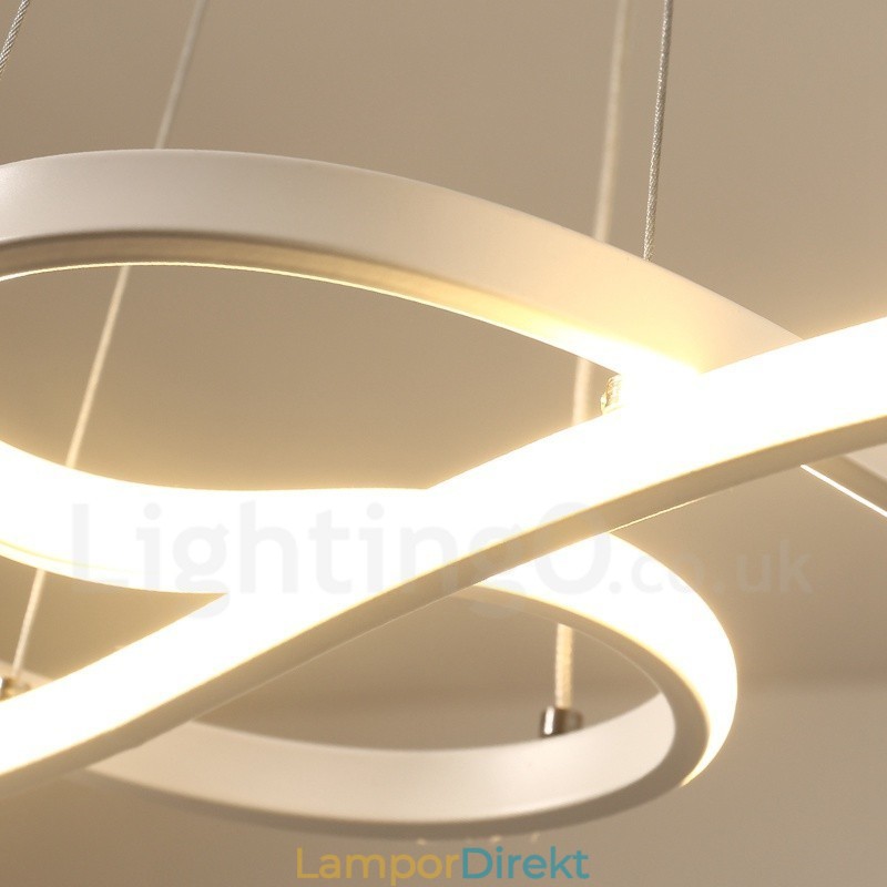 Modern Och Modern Ljus Taklampa I Aluminiumlegering Med Akrylskärm