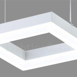 Modern Contemporary 6 Ljus Aluminiumlegering Taklampa Med Akrylskärm