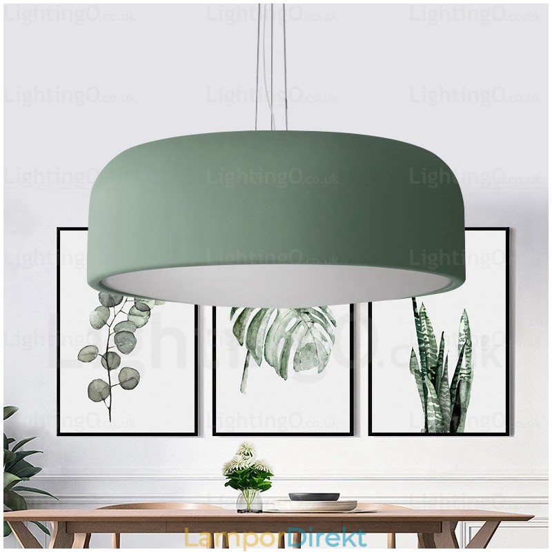 1 Ljus Nordisk Taklampa Med Akrylskärm