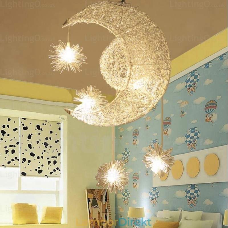 5 Ljus Modern Contemporary Pendellampa