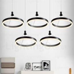 1 Ljus Modern Samtida Taklampa Med Akrylskärm