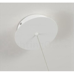 1 Ljus Modern Samtida Taklampa Med Akrylskärm