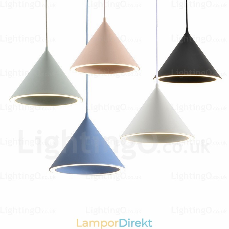 1 Ljus Modern Samtida Nordisk Taklampa Med Akrylskärm