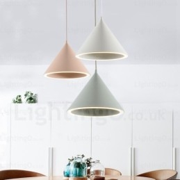 1 Ljus Modern Samtida Nordisk Taklampa Med Akrylskärm