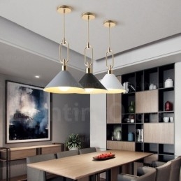 1 Ljus Nordic Modern Contemporary Pendellampa Med Skärmbutiker I Rostfritt Stål