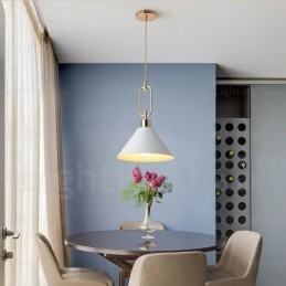 1 Ljus Nordic Modern Contemporary Pendellampa Med Skärmbutiker I Rostfritt Stål