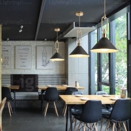 1 Ljus Nordic Modern Contemporary Pendellampa Med Skärmbutiker I Rostfritt Stål