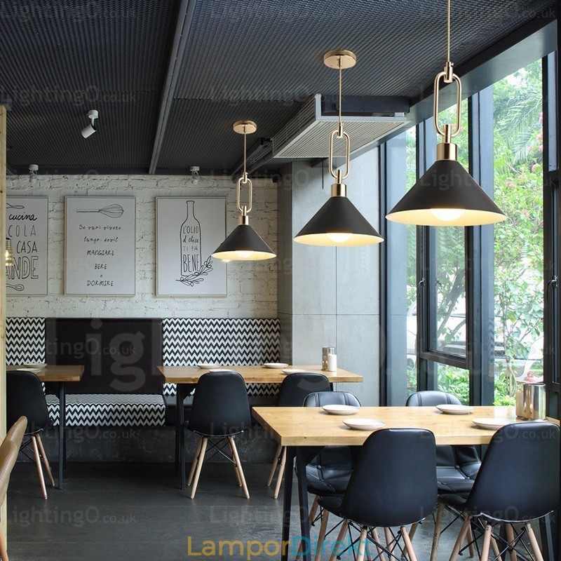 1 Ljus Nordic Modern Contemporary Pendellampa Med Skärmbutiker I Rostfritt Stål